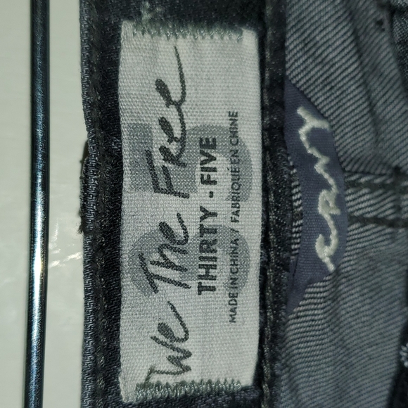 We The Free Curvy Flare Jeans Size 35 - Picture 2 of 7